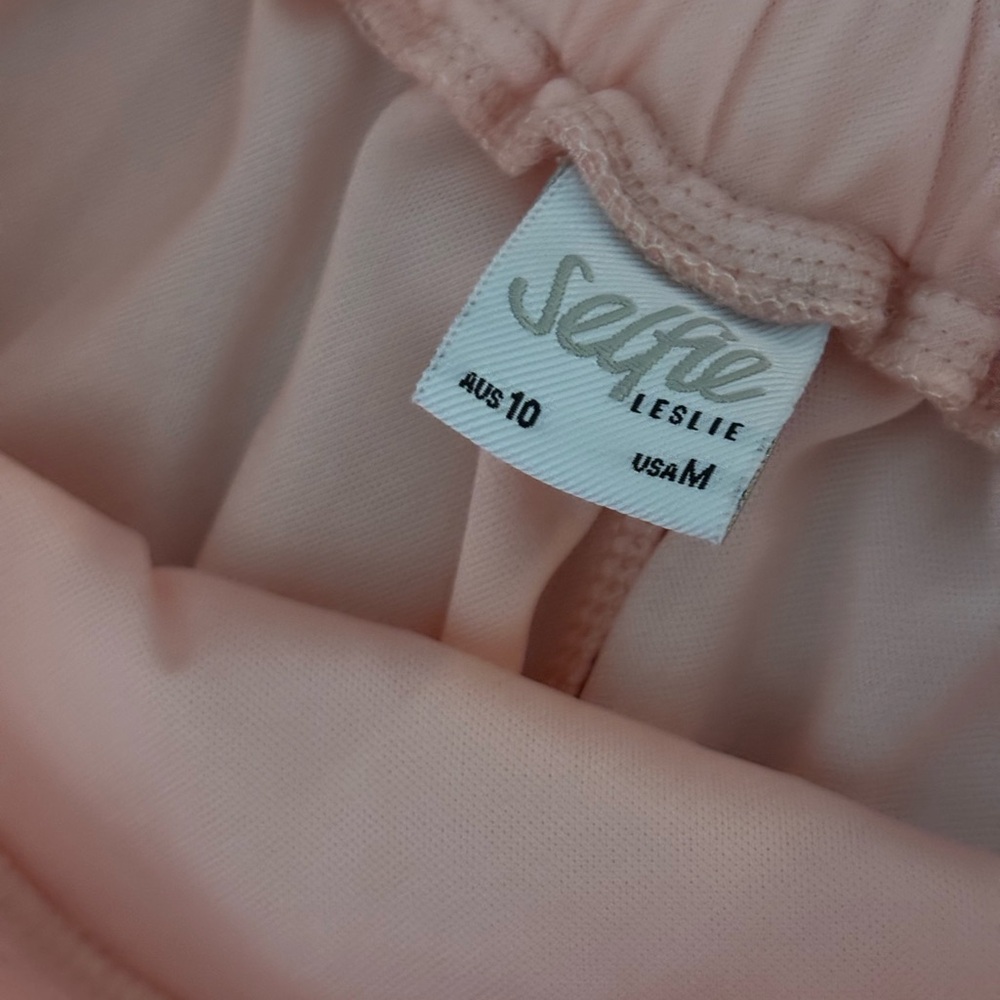 Selfie Leslie Blush Pink Tulle Midi Skirt - Picture 6 of 9
